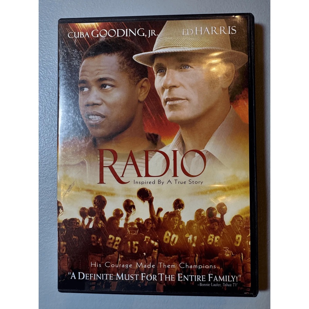Radio DVD Movie Cuba Gooding Jr Ed Harris Drama Football True Story Widescreen